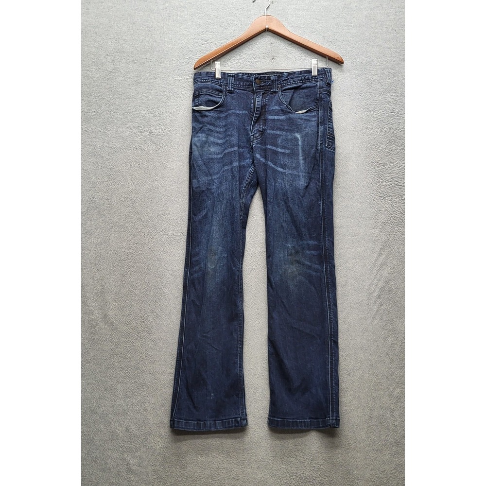 Wolverine‎ FR Men Jeans 32X32 Blue Denim FZ-OPT 29" Inseam